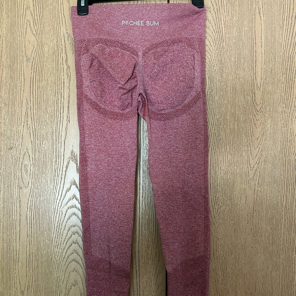 Peach bum contour leggings pink